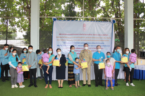 12 สิงหาคม 2564 กิจกรรมโครงการน้ำพระทัยพระราชทานส่วนภูมิภาค สมาคมสภาสังคมสงเคราะห์ฯ จังหวัดแม่ฮ่องสอน